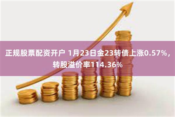 正规股票配资开户 1月23日金23转债上涨0.57%，转股溢价率114.36%